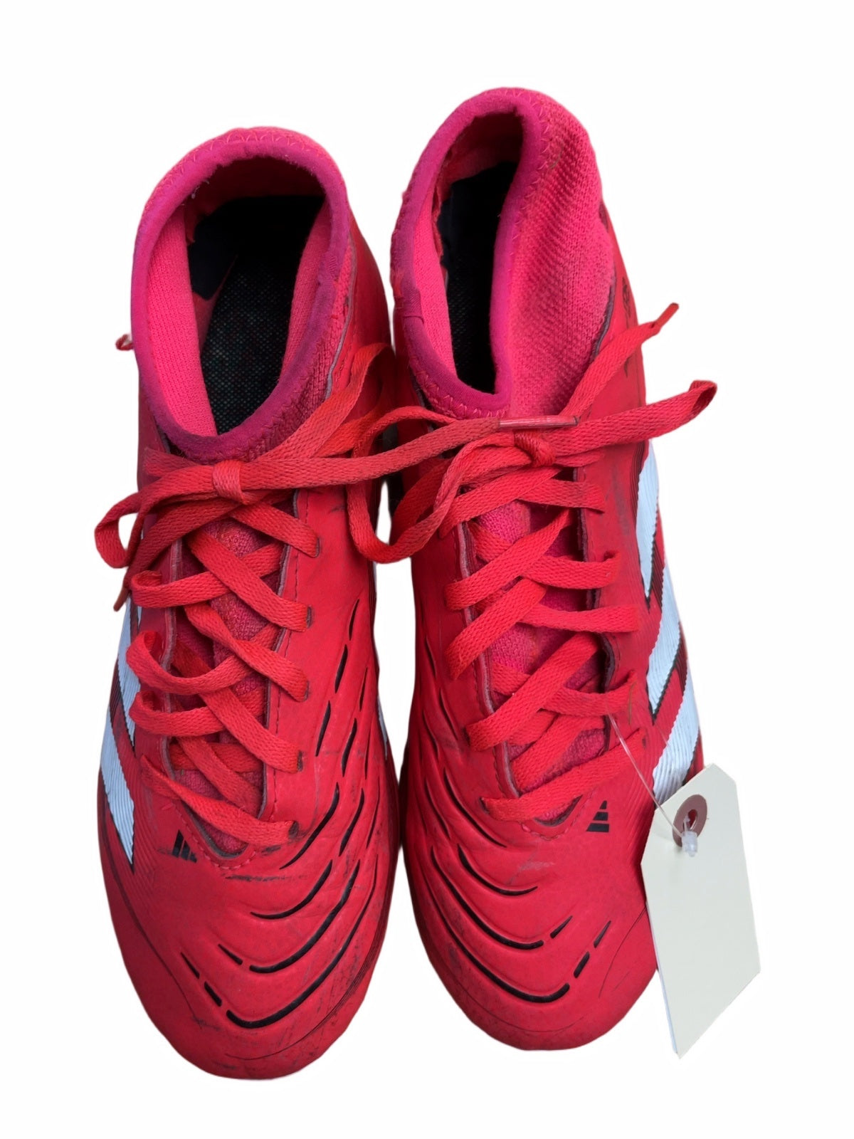 Adidas Predator Soccer Cleats Size 6.5 Red