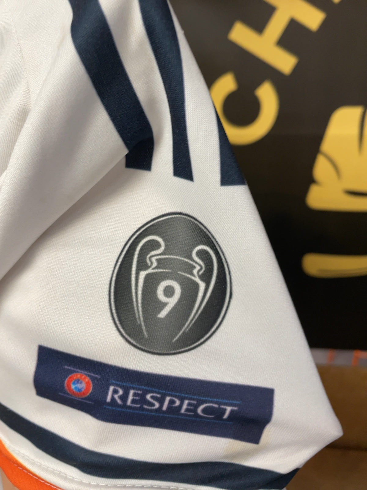 Adidas Real Madrid Ronaldo 7 Junior 9/10 Final Lisbon 2014 Soccer Jersey