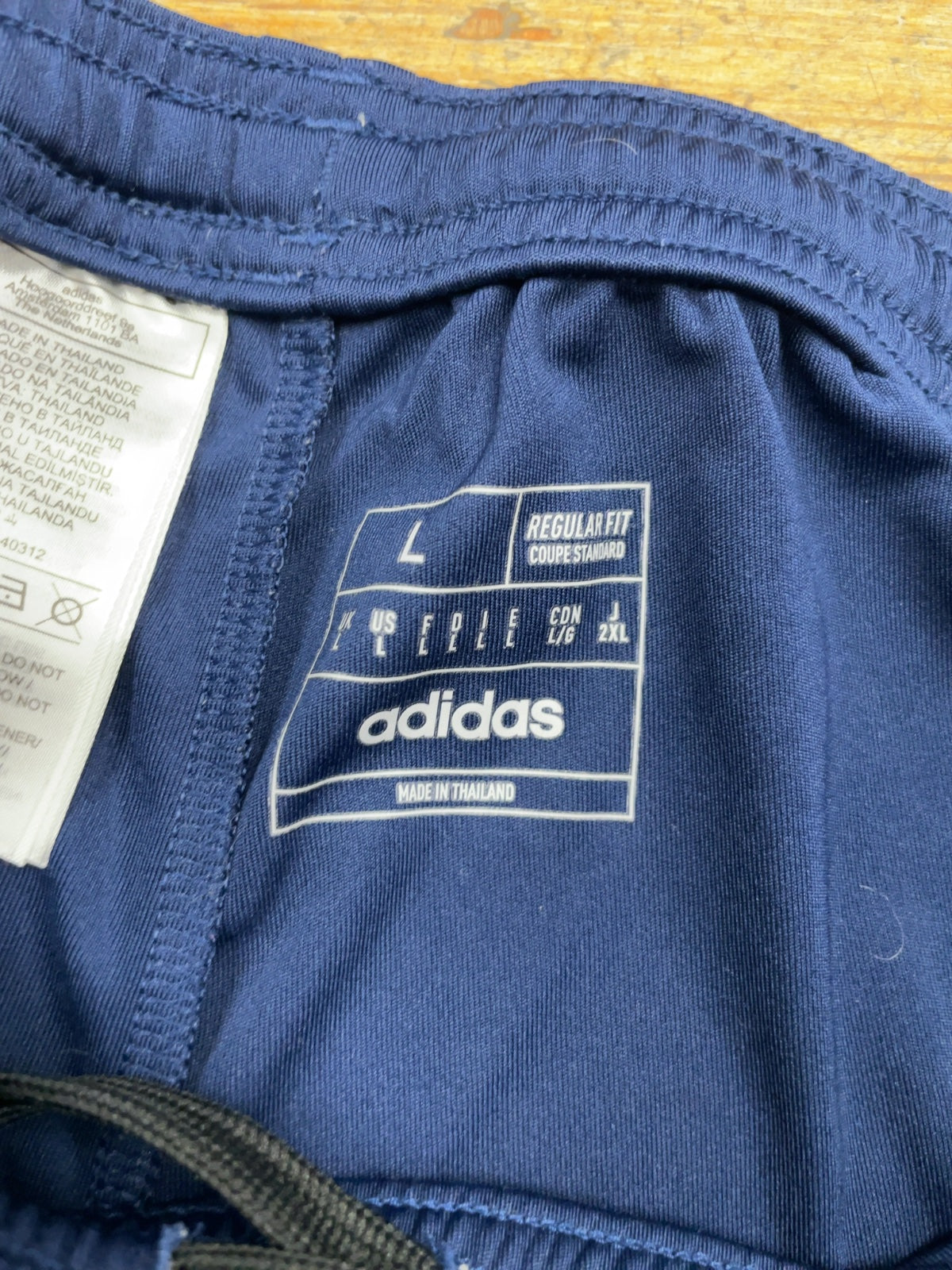 Adidas Regular Fit Size L Soccer Shorts