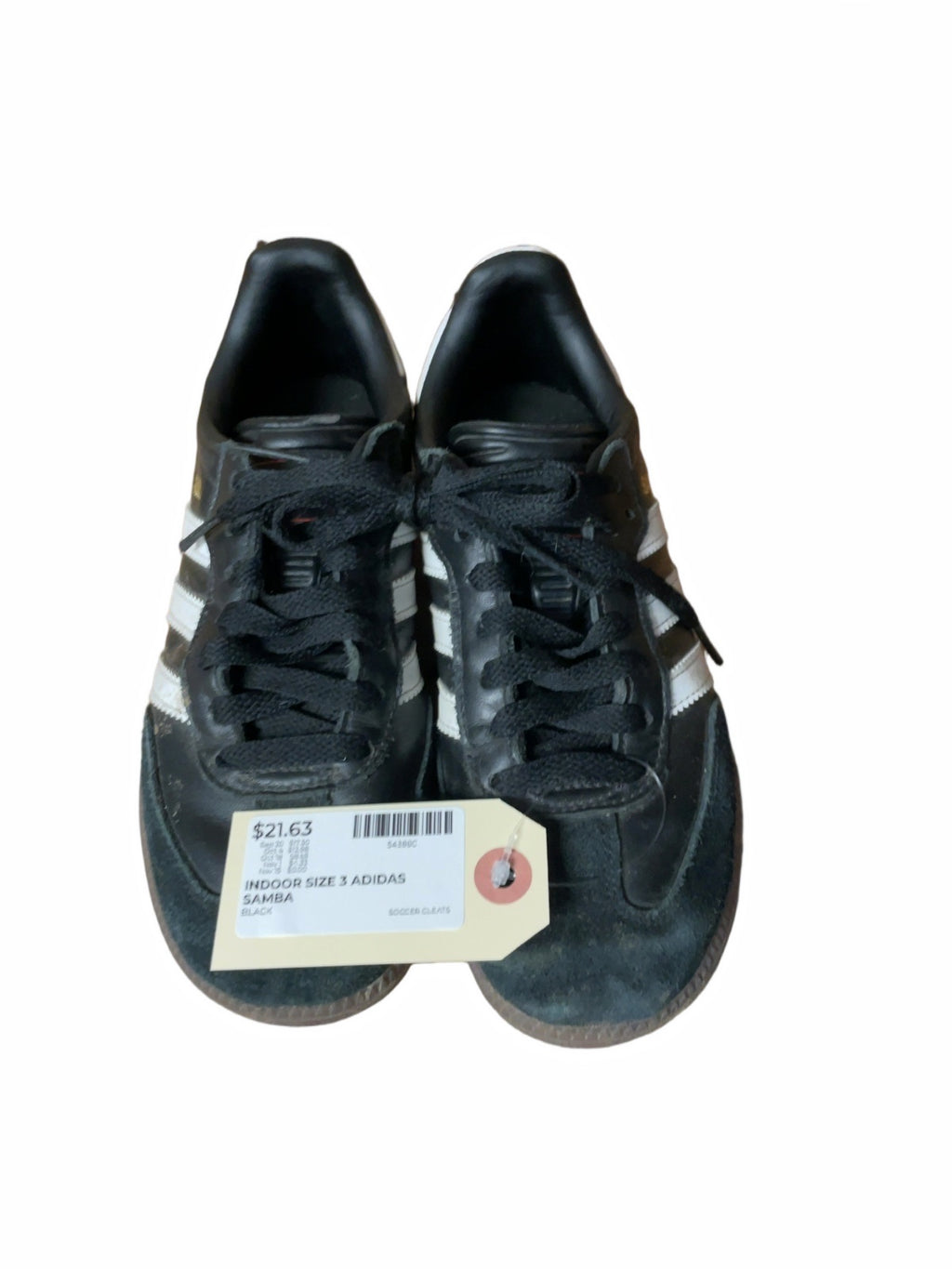 Adidas Samba Size 3 Indoor Soccer Shoes