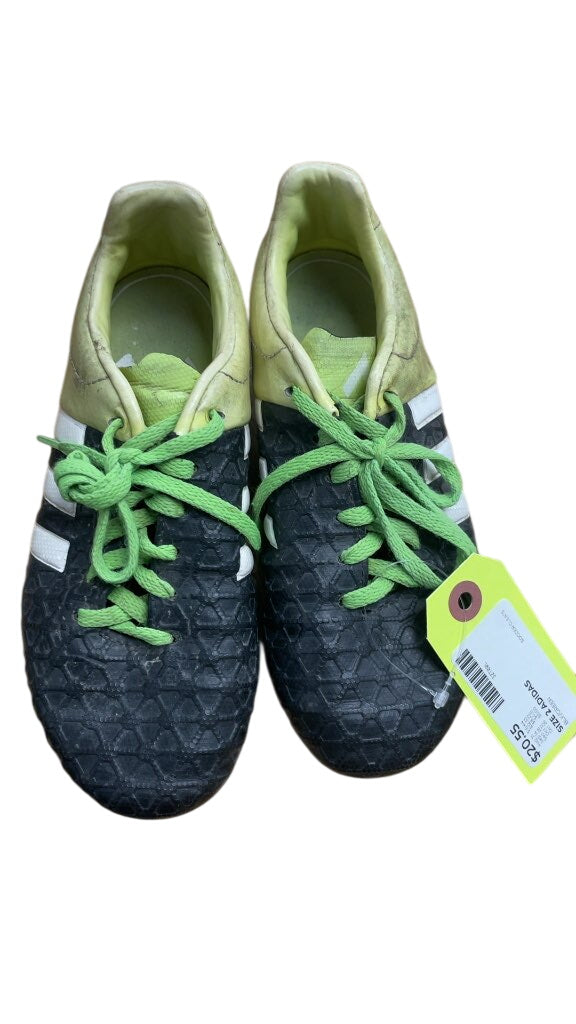 Adidas Size 2 Soccer Cleats Black/Green