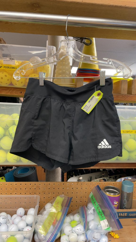 Adidas Size 4 Black Soccer Shorts