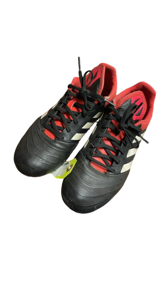 Adidas Soccer Cleats Black/Red Size 7