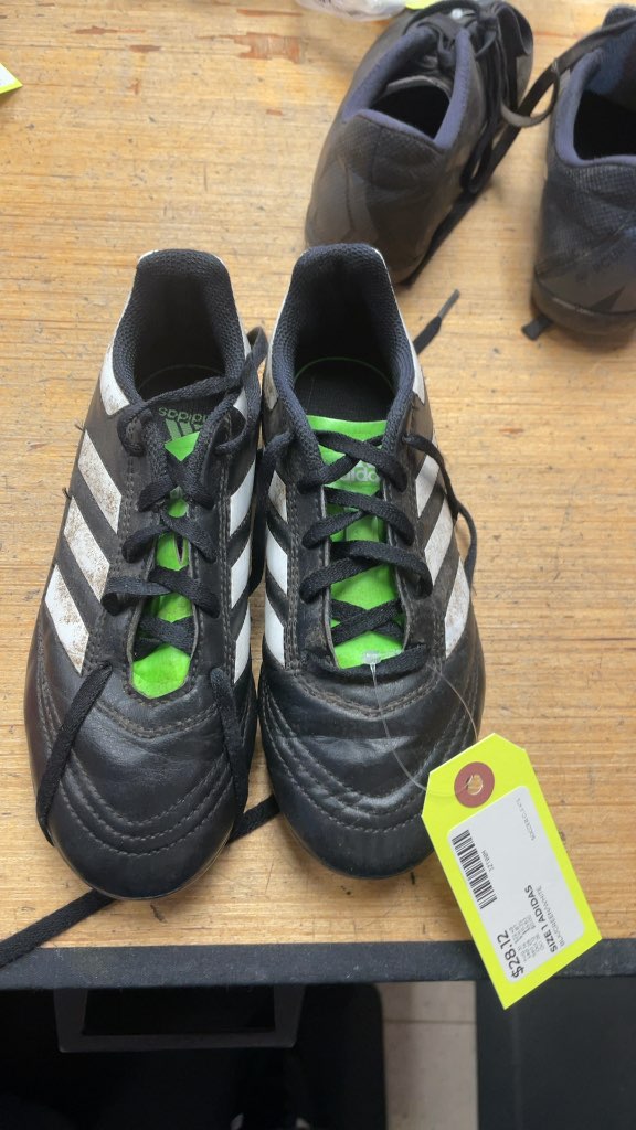 Adidas Soccer Cleats Size 1