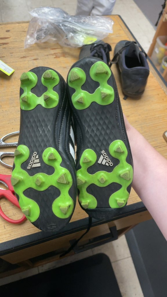 Adidas Soccer Cleats Size 1