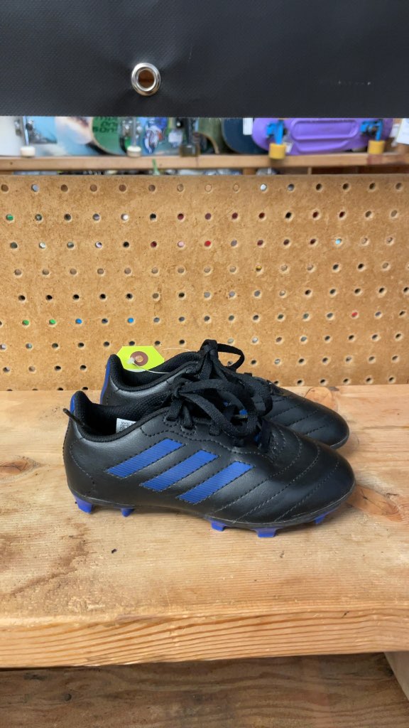 Adidas Soccer Cleats - Size 11.5 - Black/Blue