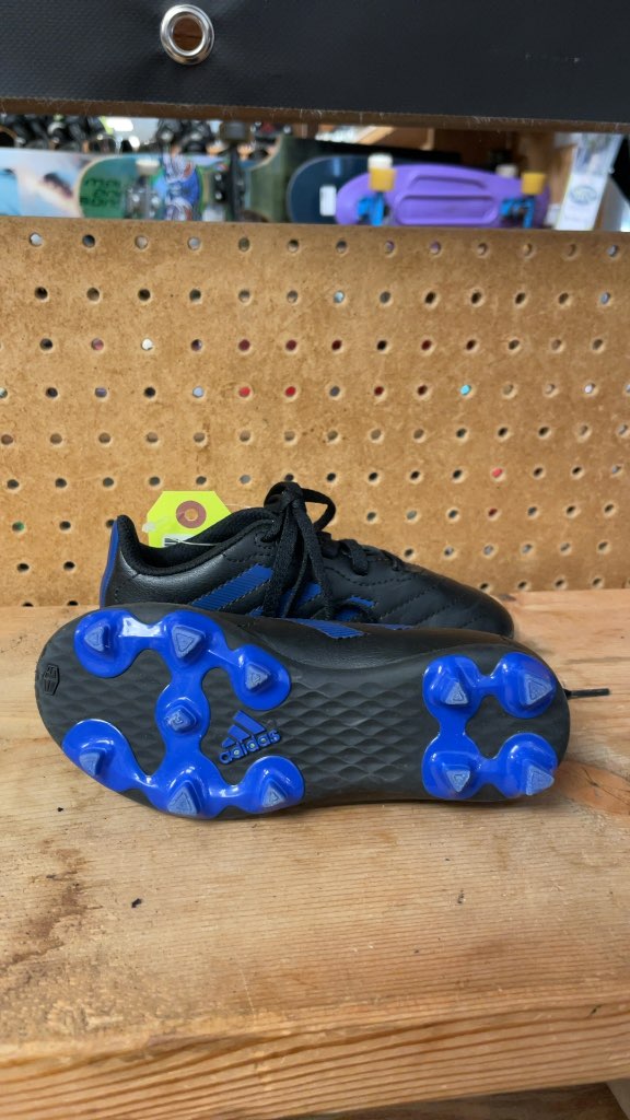 Adidas Soccer Cleats - Size 11.5 - Black/Blue
