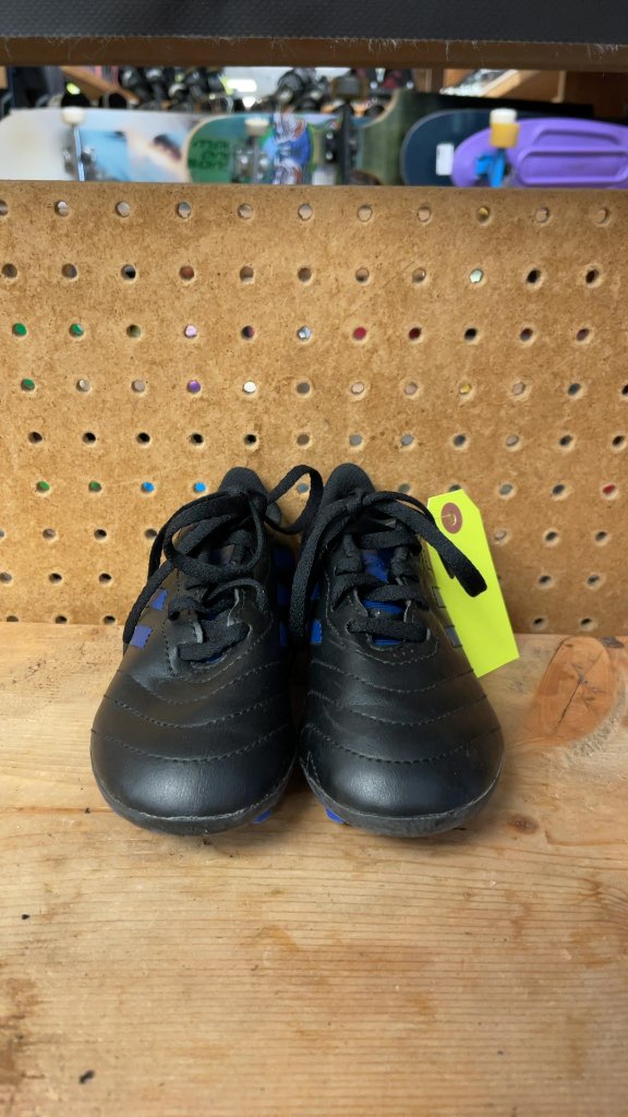 Adidas Soccer Cleats - Size 11.5 - Black/Blue