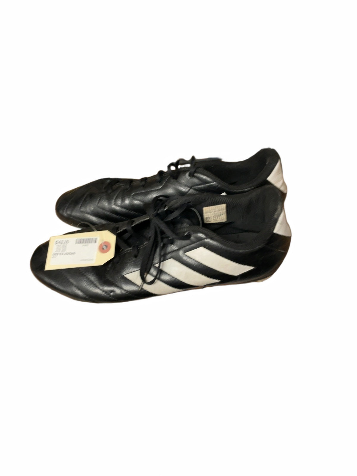 Adidas Soccer Cleats Size 11.5 Black/White