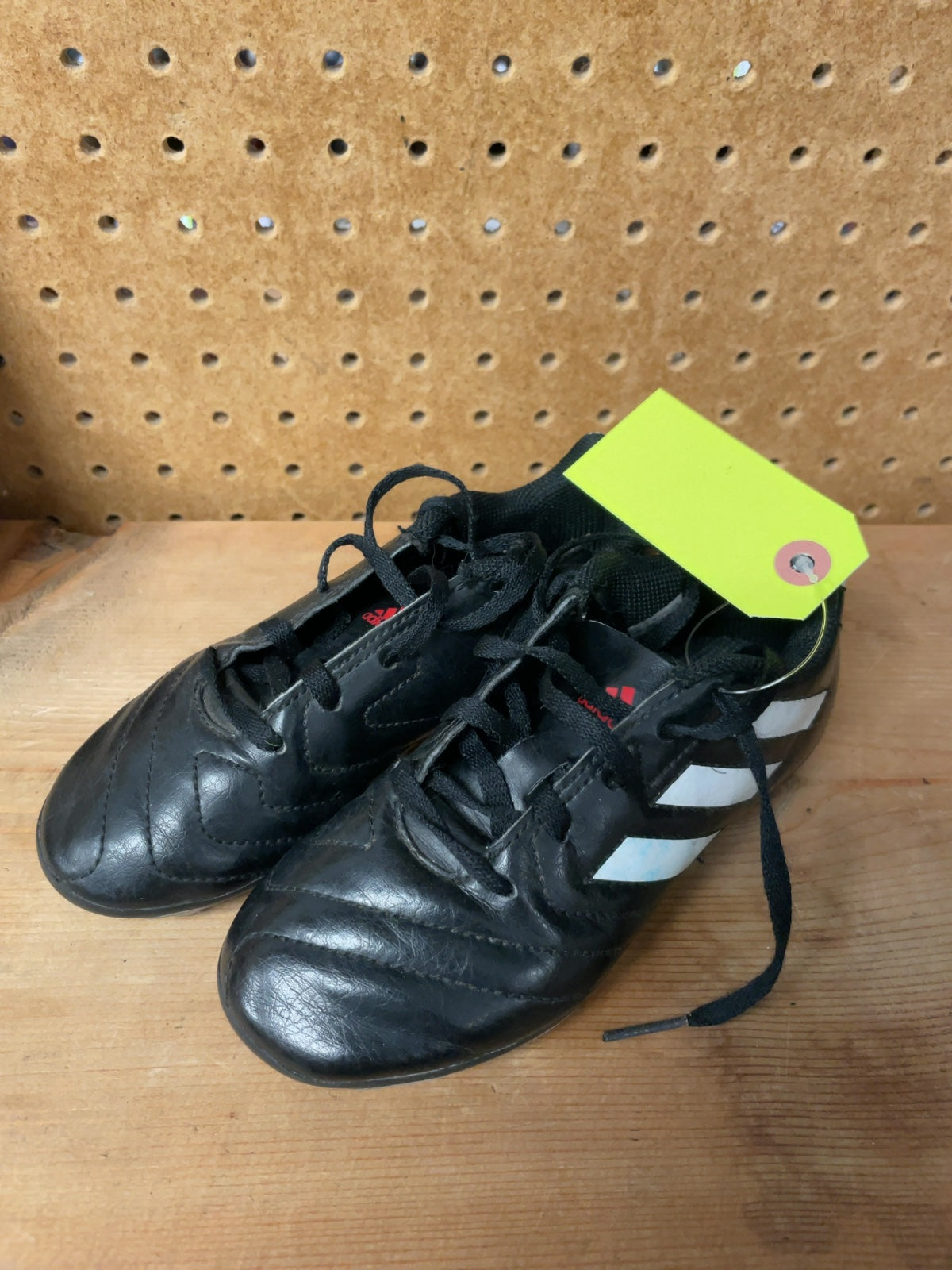 Adidas Soccer Cleats Size 12.5C Black/White