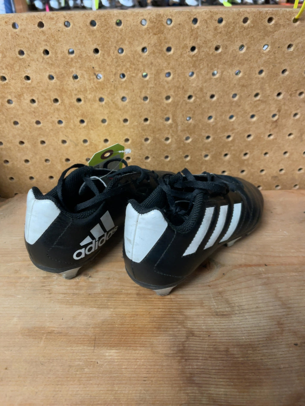 Adidas Soccer Cleats Size 12.5C Black/White