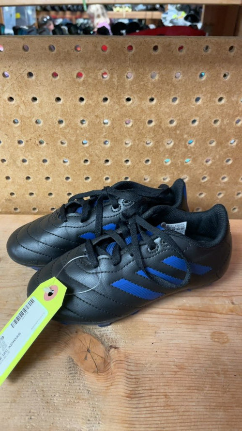 Adidas Soccer Cleats Size 12C Black/Blue
