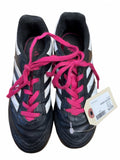 Adidas Soccer Cleats Size 13.5C Black/Pink