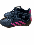 Adidas Soccer Cleats Size 3 Black/Pink