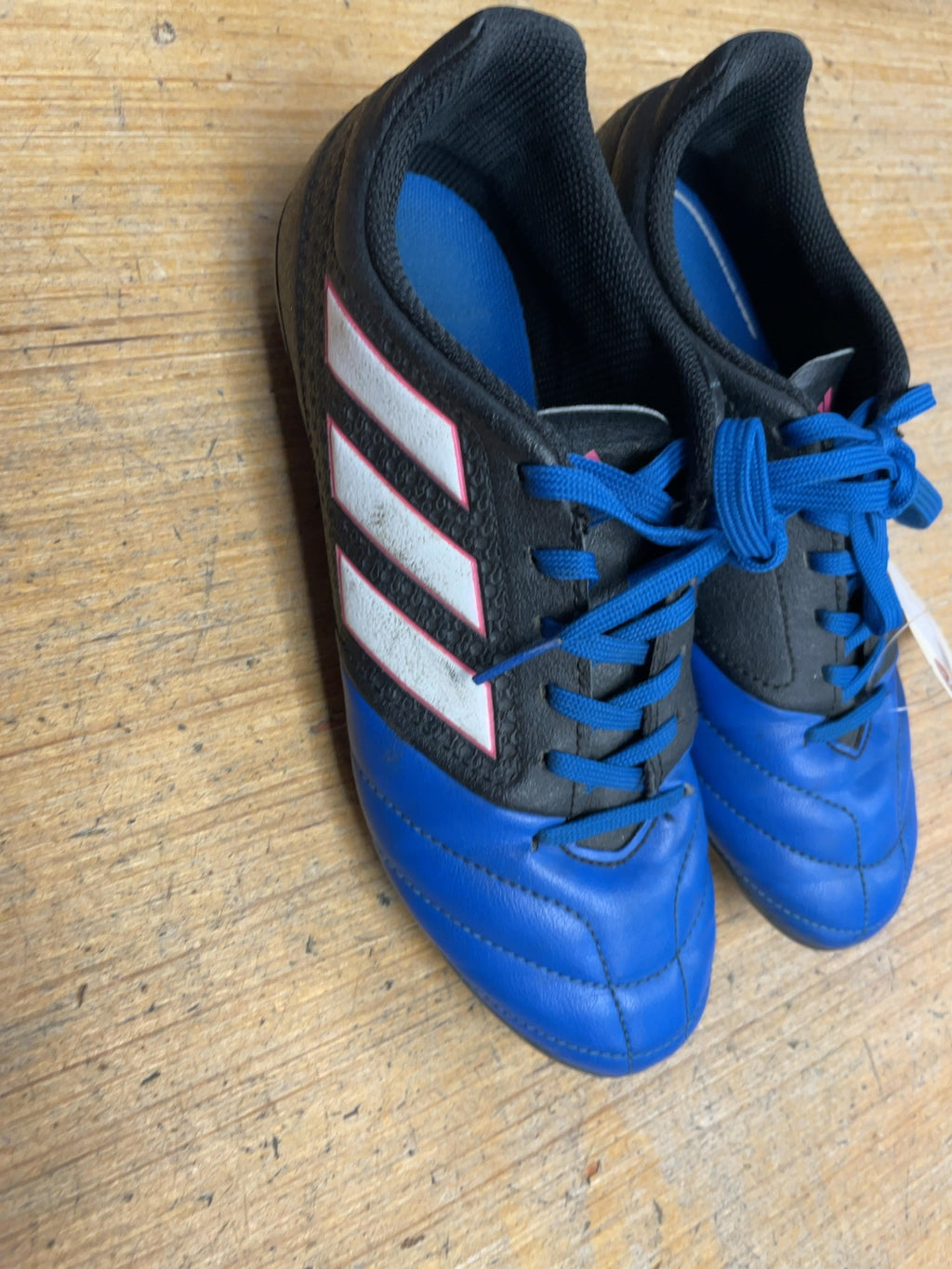 Adidas Soccer Cleats Size 3 Blue/Black