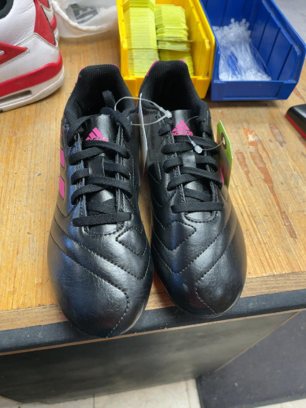 Adidas Soccer Cleats Size 3 Pink/Black *NEW*