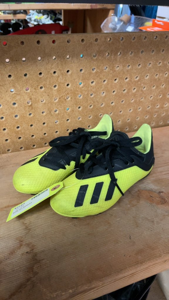Adidas Soccer Cleats Yellow/Black Size 11C
