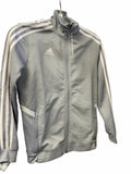 Adidas Soccer Jacket Youth M (11-12Y) Grey