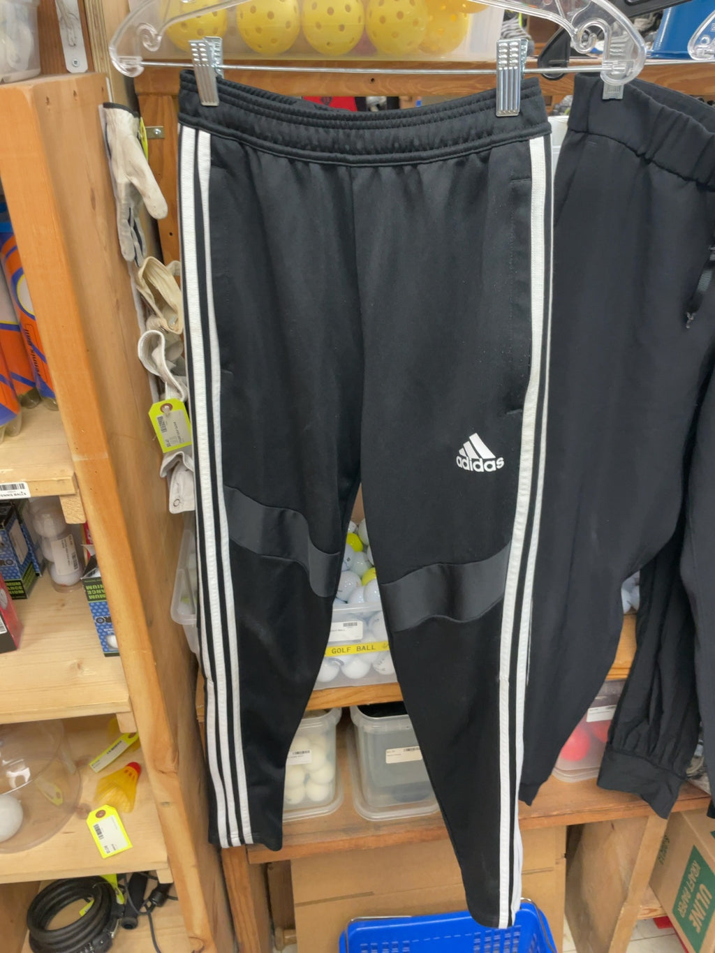 Adidas Soccer Pants Black/White Size XS