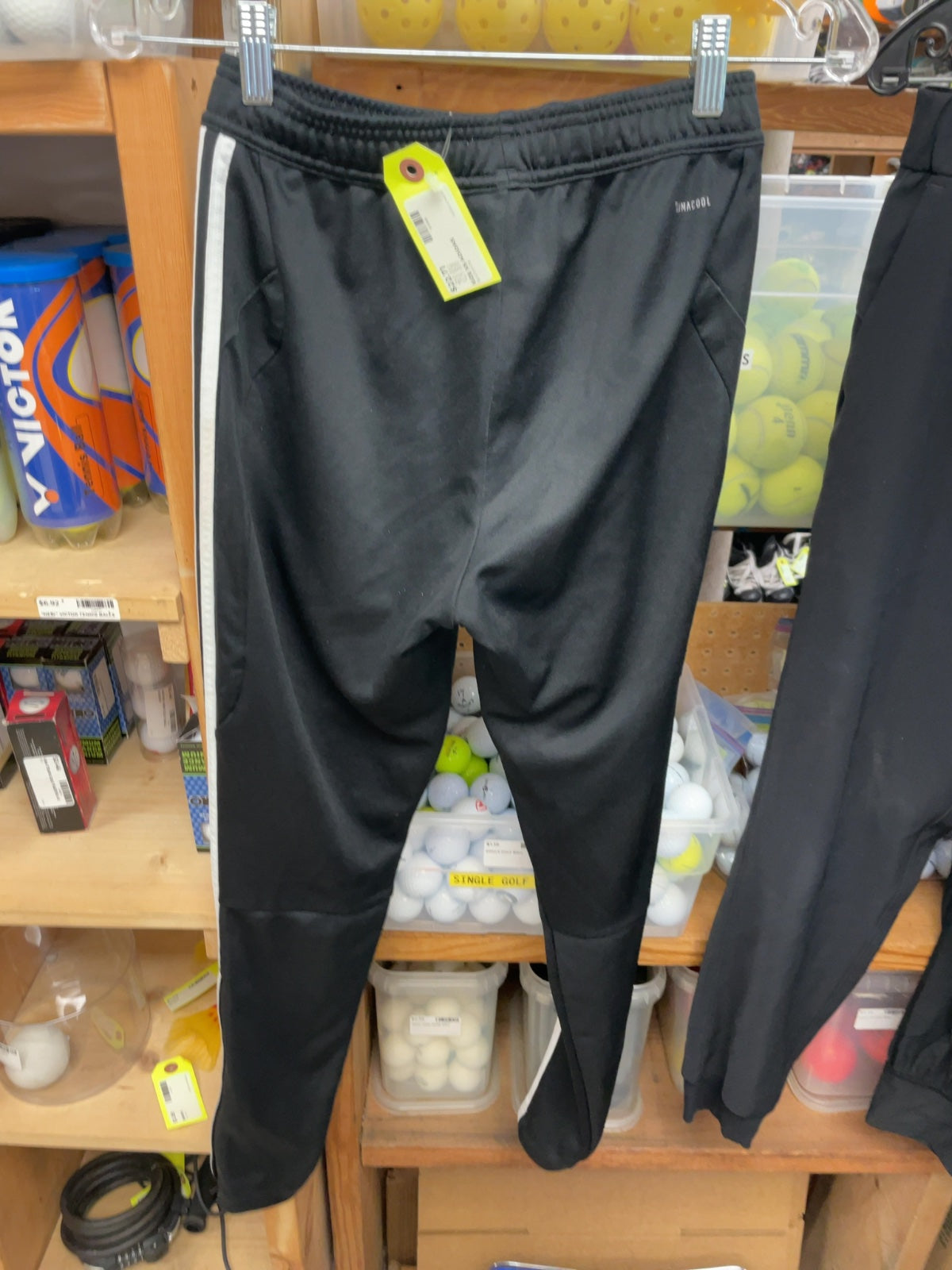Adidas Soccer Pants Black/White Size XS