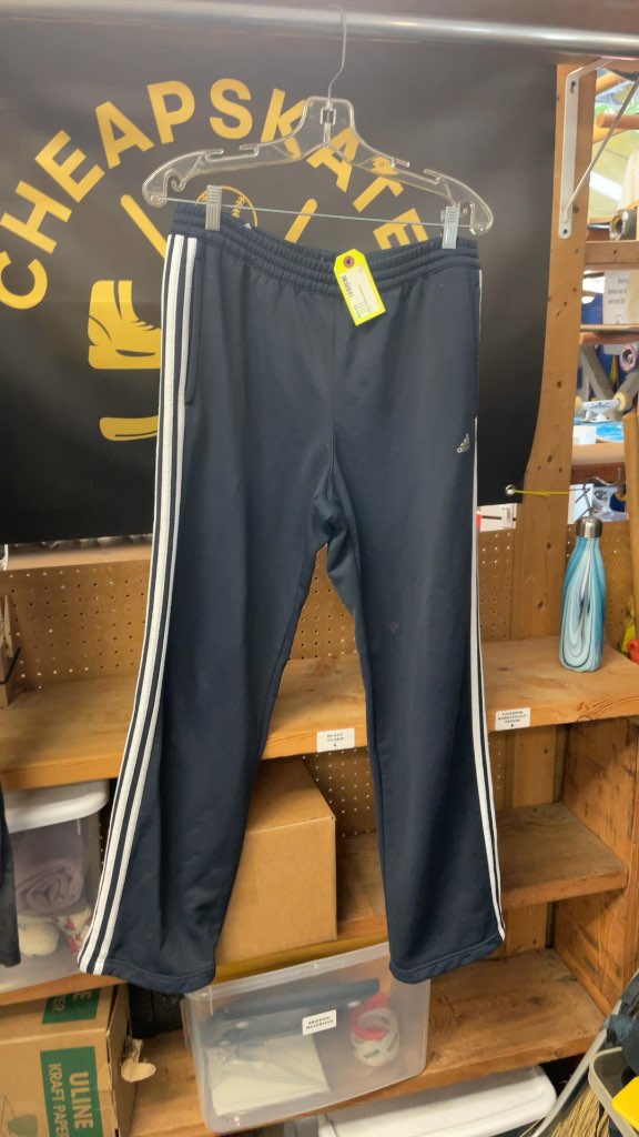 Adidas Soccer Pants - Size Large - Blue