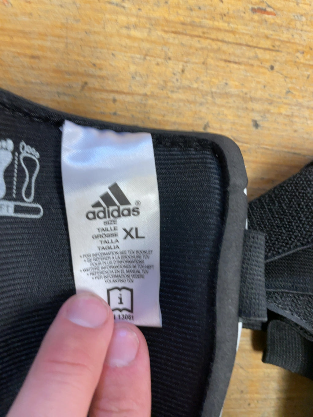 Adidas Soccer Shin Pads - Green/Black - XL