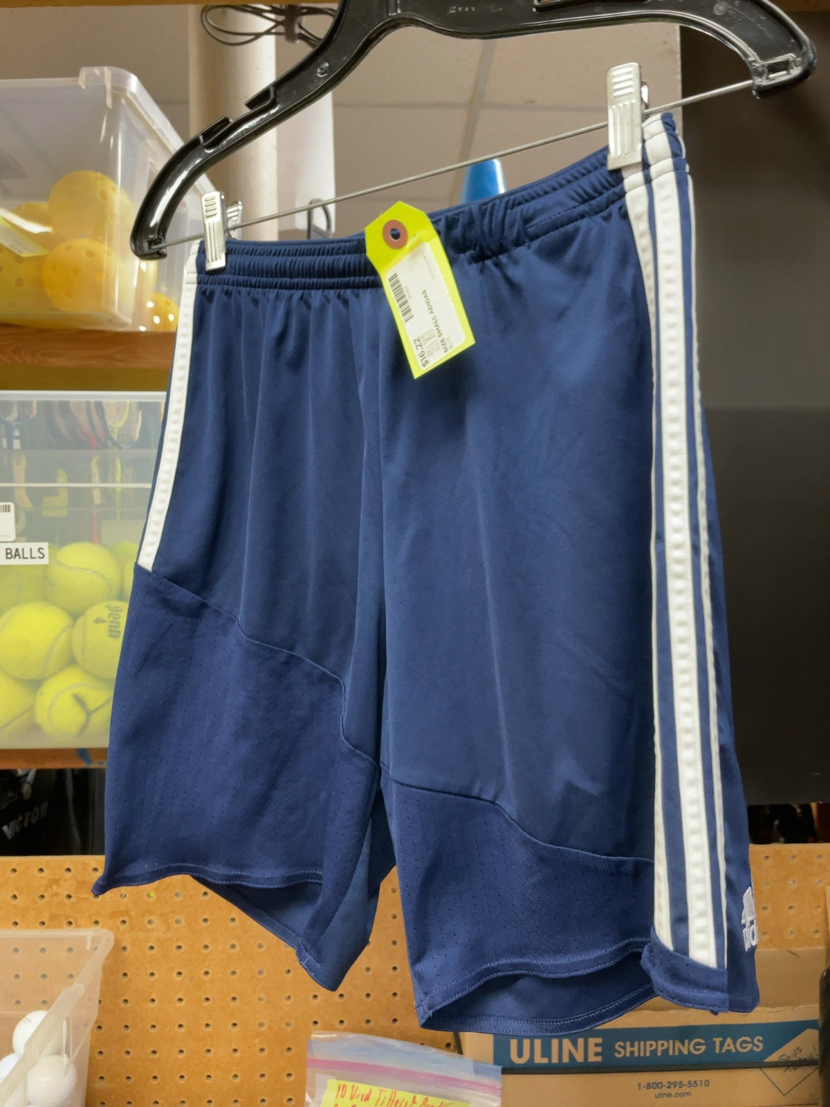 Adidas Soccer Shorts Size Small Blue