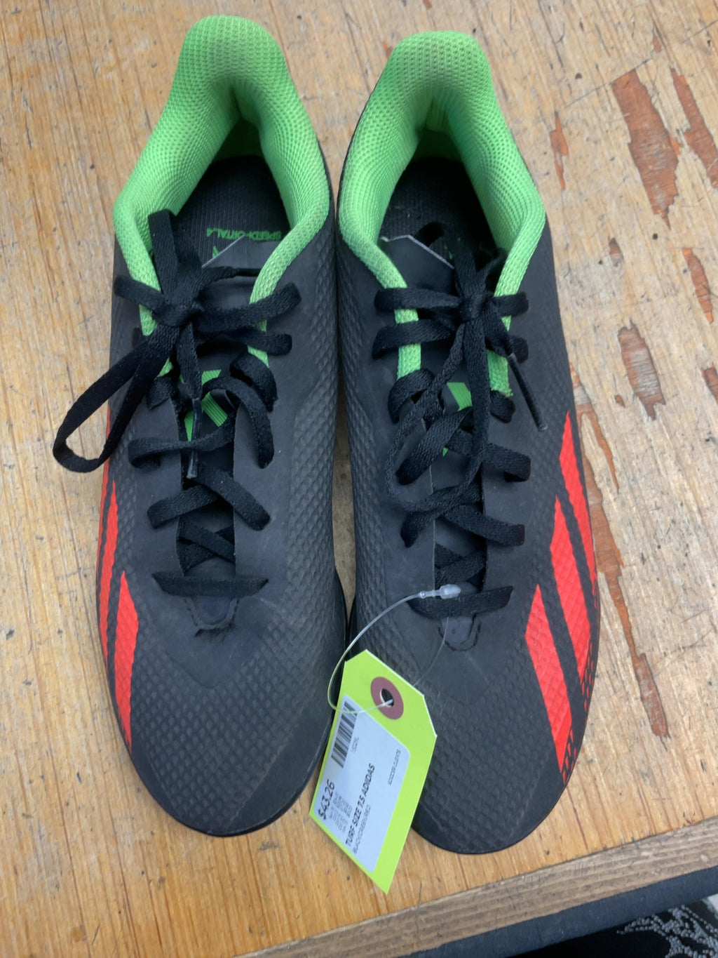 Adidas Speedportal.4 Size 7.5 Turf Soccer Cleats