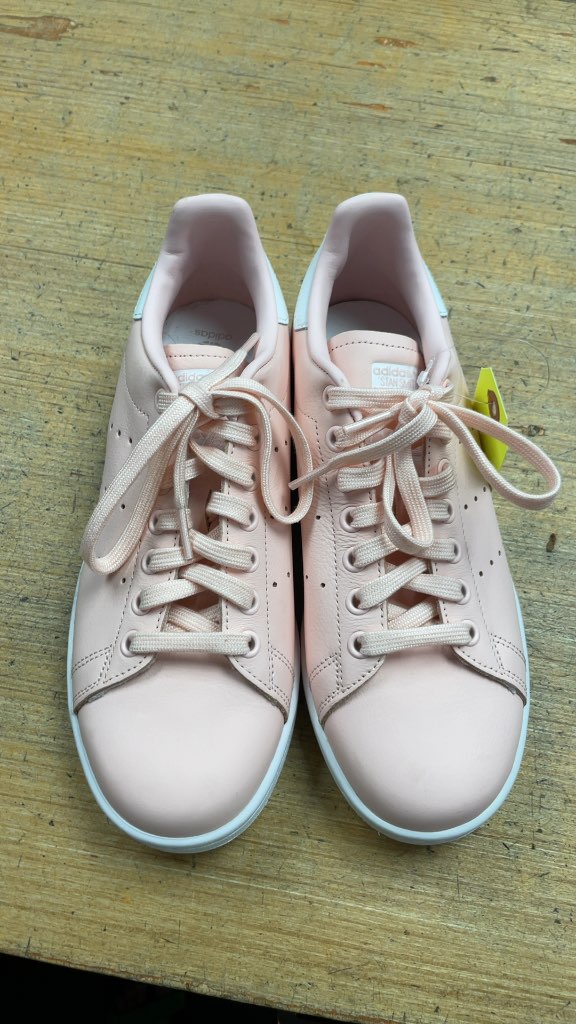Adidas Stan Smith Pink/White Sneakers - Size 7.5