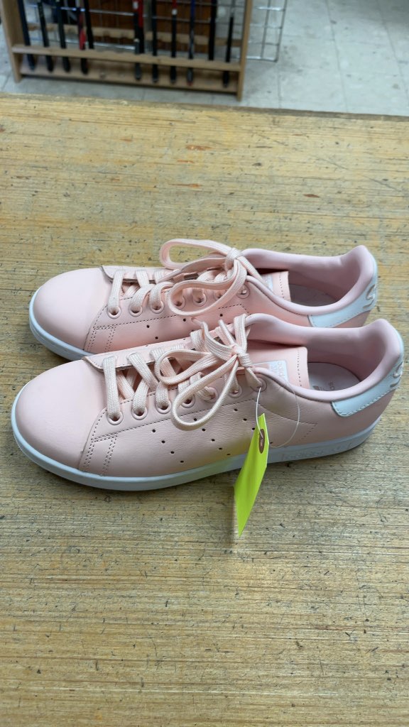 Adidas Stan Smith Pink/White Sneakers - Size 7.5