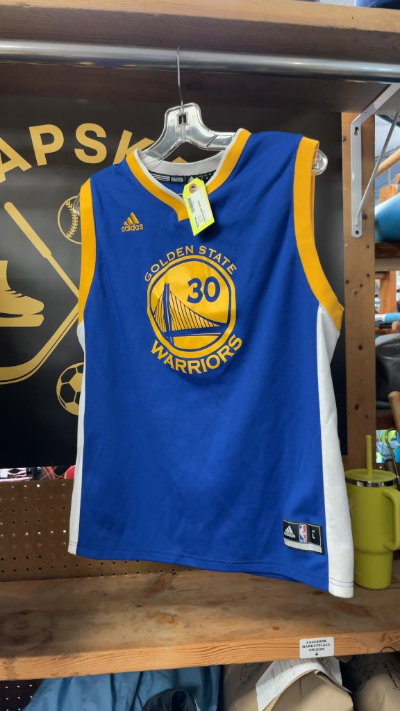 Adidas Stephen Curry Golden State Warriors Jersey