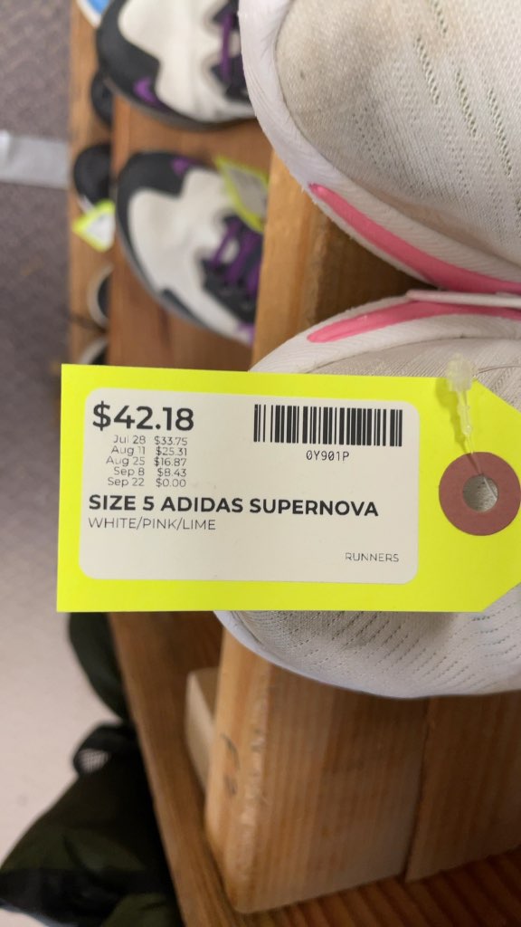 Adidas Supernova Running Shoes - Size 5