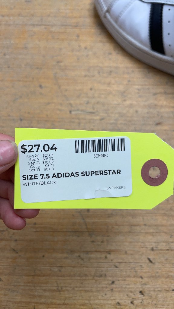 Adidas Superstar Sneakers Size 7.5