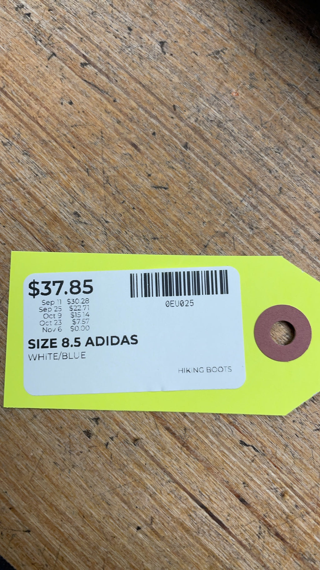Adidas Terrex Gore-Tex 8.5 Hiking Shoes
