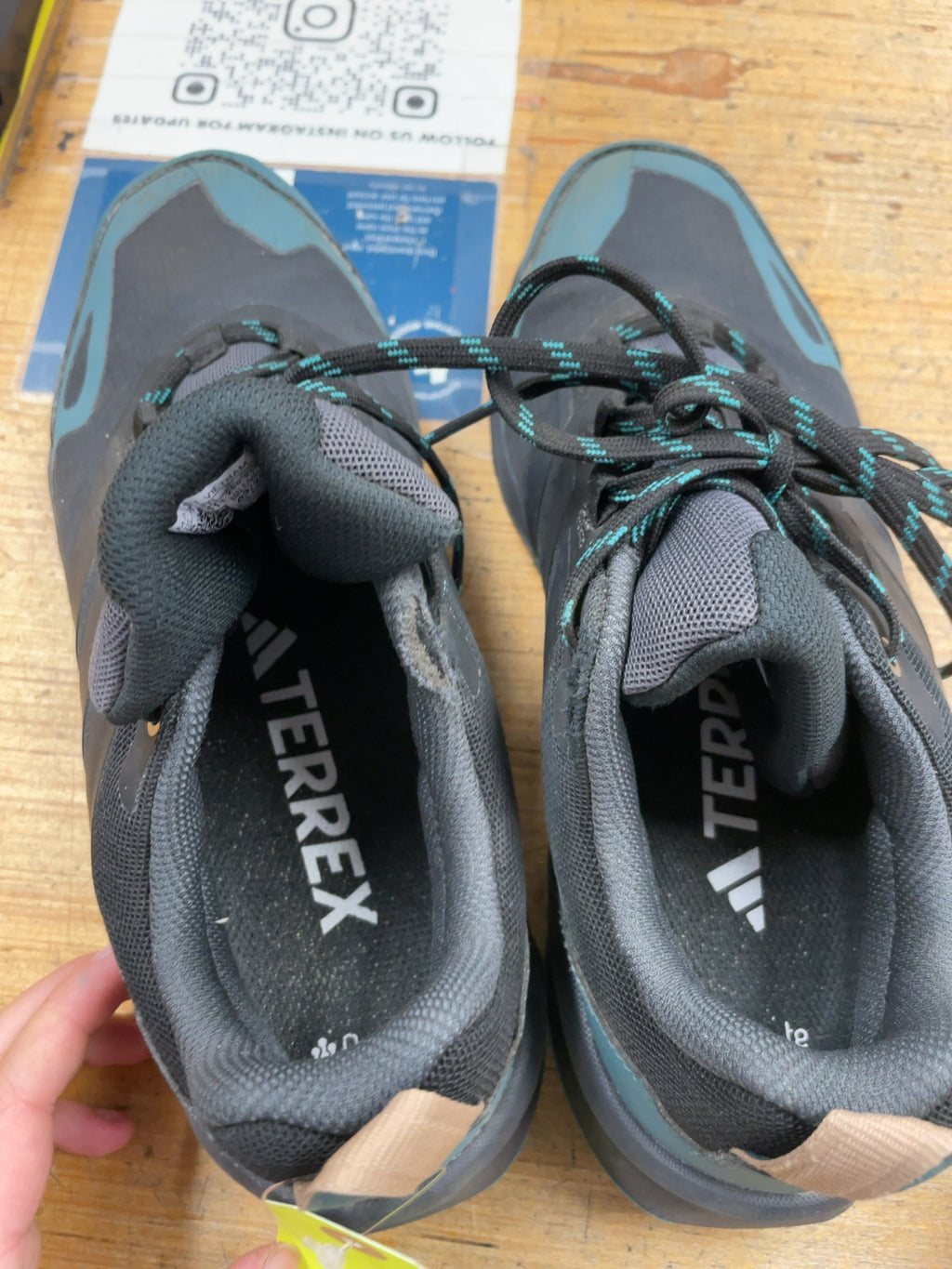 Adidas Terrex Hiking Shoes - Size 8