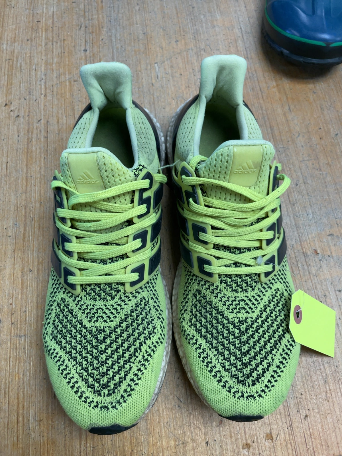 Adidas Ultraboost Size 10 Neon Running Shoes