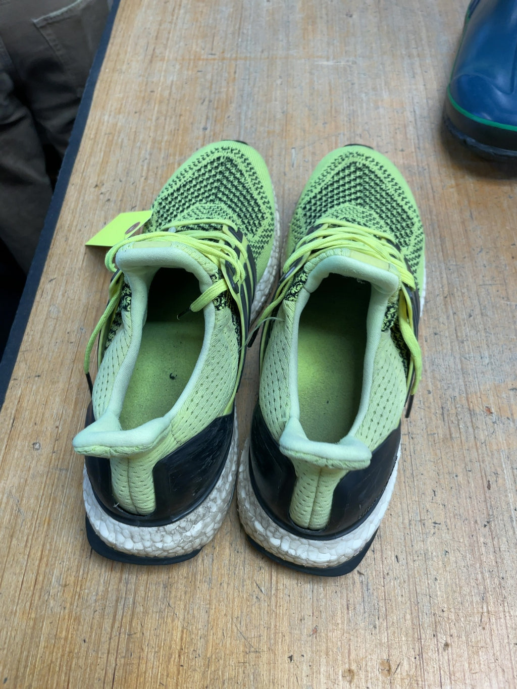 Adidas Ultraboost Size 10 Neon Running Shoes