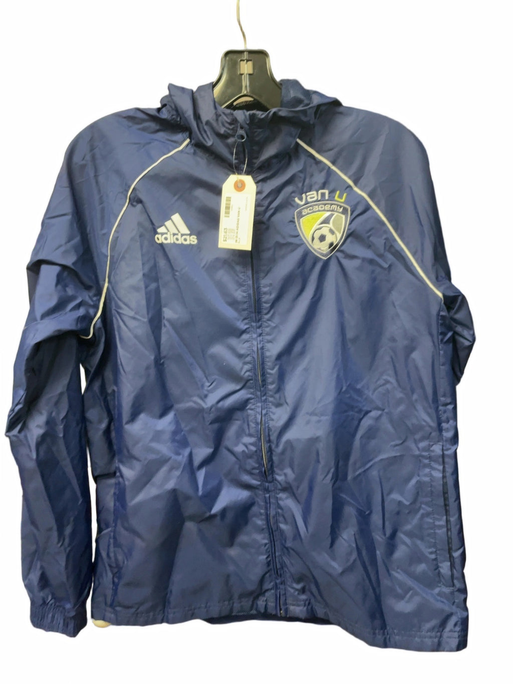 Adidas Van U Academy Youth L (13-14Y) Soccer Windbreaker Jacket