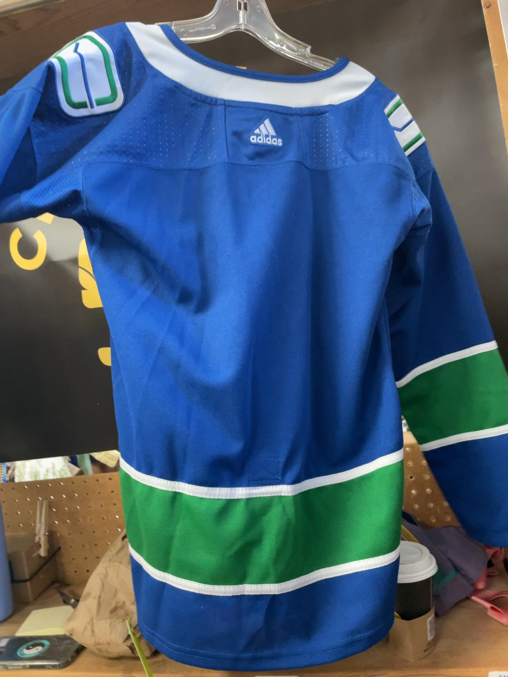 Adidas Vancouver Canucks Junior Hockey Jersey