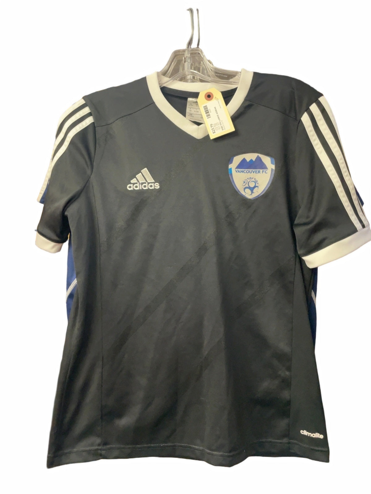 Adidas Vancouver FC Youth Large Soccer Jersey