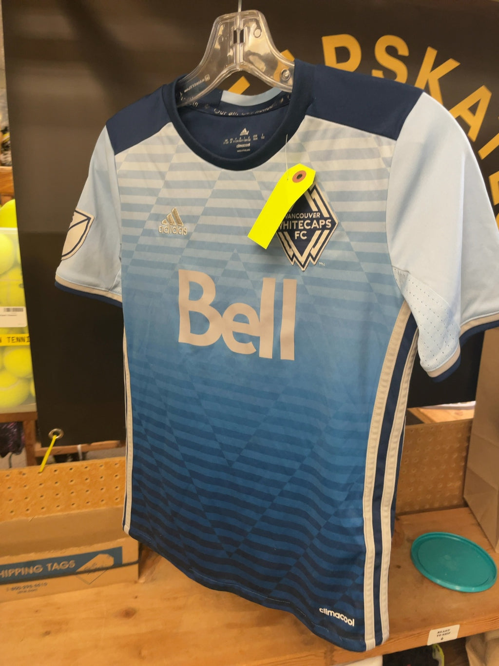 Adidas Vancouver Whitecaps FC Jersey Youth M (11-12Y) Blue