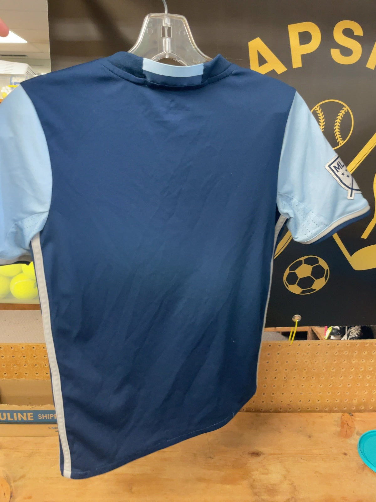 Adidas Vancouver Whitecaps FC Jersey Youth M (11-12Y) Blue