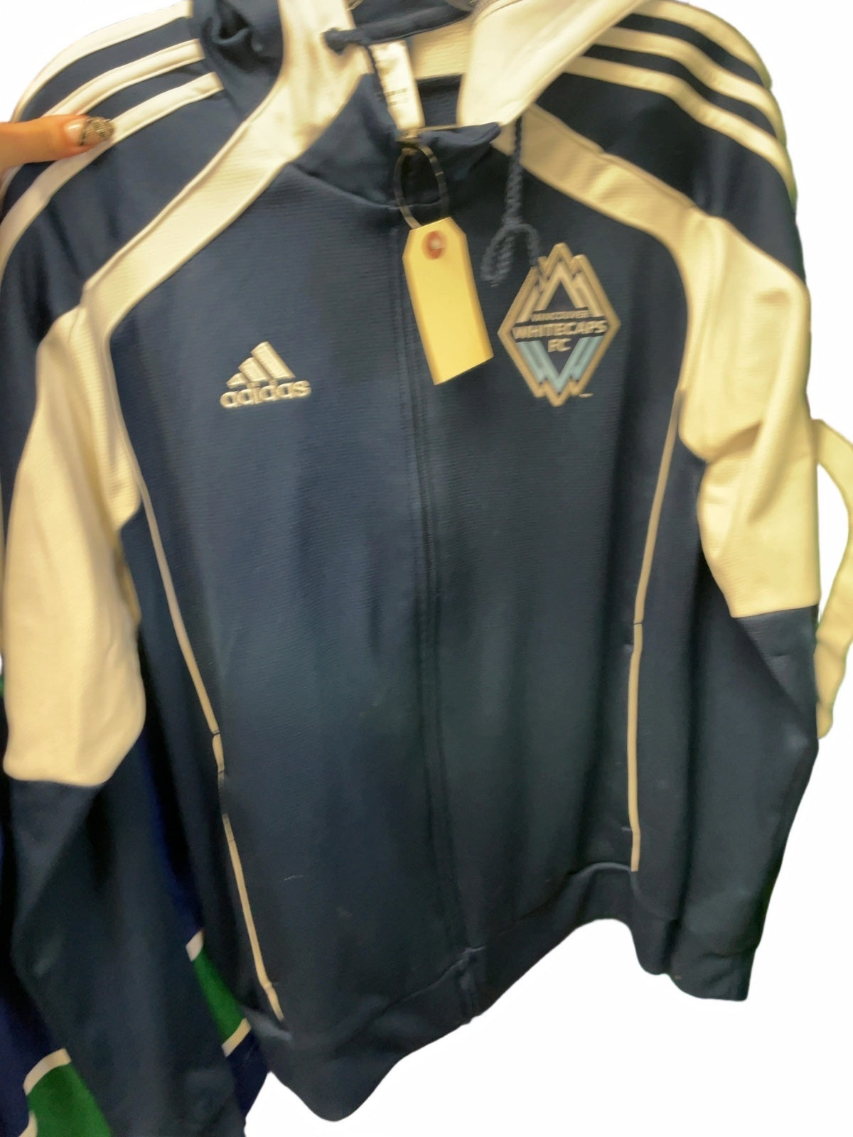 Adidas Vancouver Whitecaps FC Size Large Soccer Jacket