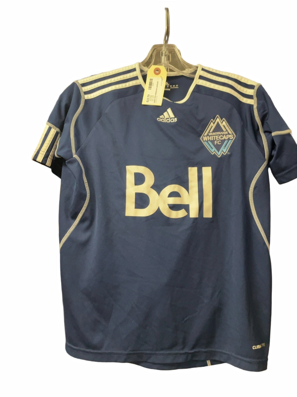 Adidas Vancouver Whitecaps FC Youth Medium Soccer Jersey