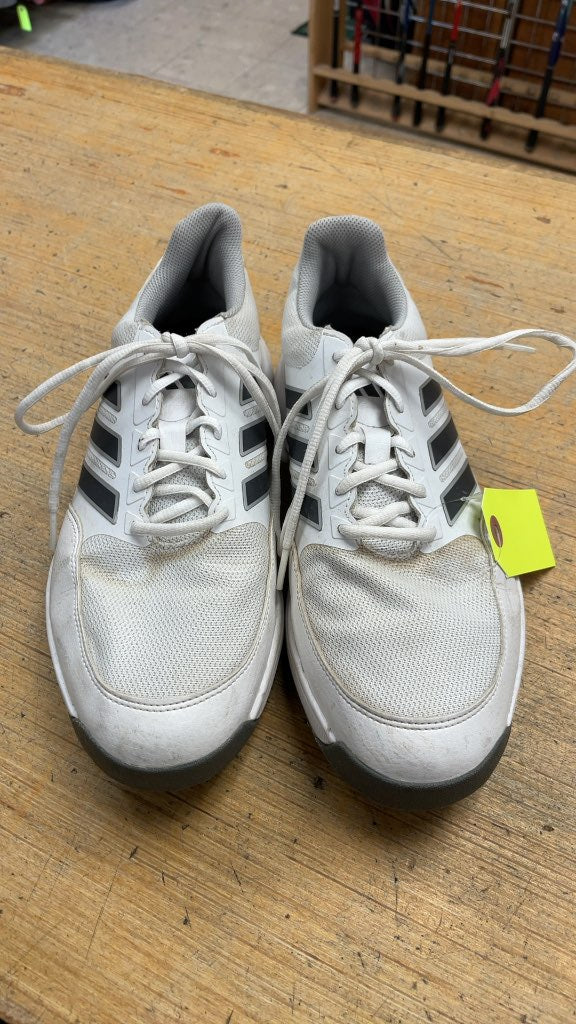 Adidas White Golf Shoes Size 8