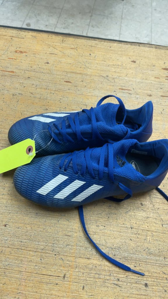 Adidas X Blue Soccer Cleats - Size 4.5