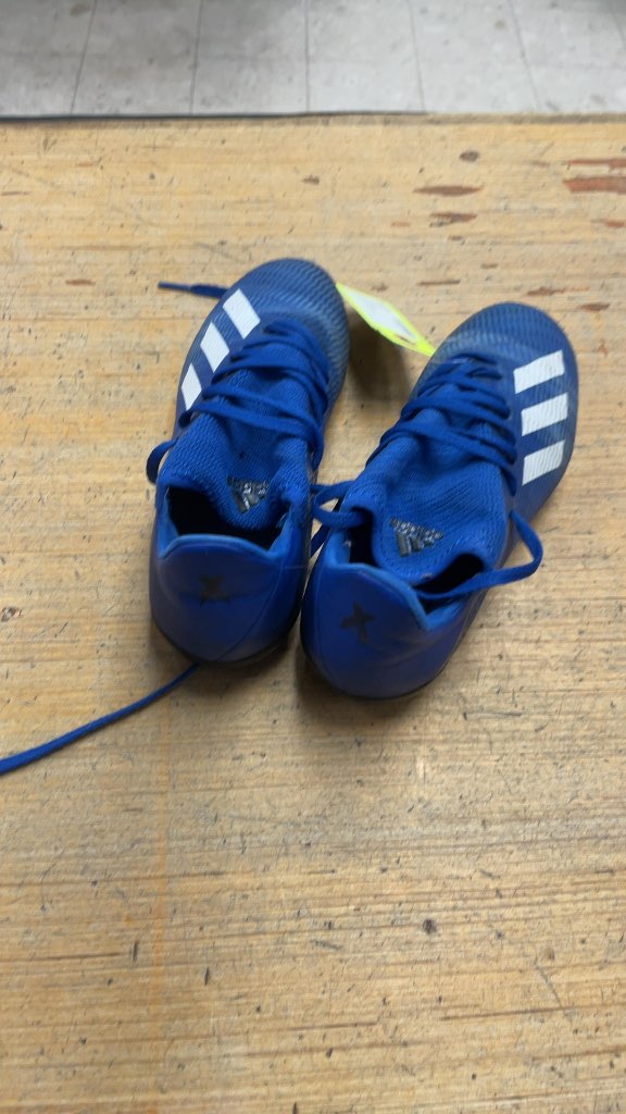 Adidas X Blue Soccer Cleats - Size 4.5