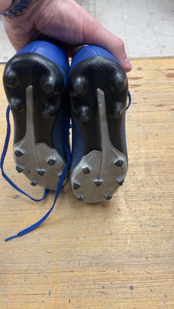 Adidas X Blue Soccer Cleats - Size 4.5