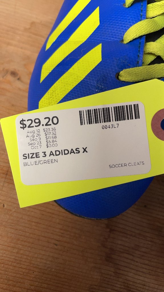 Adidas X Soccer Cleats