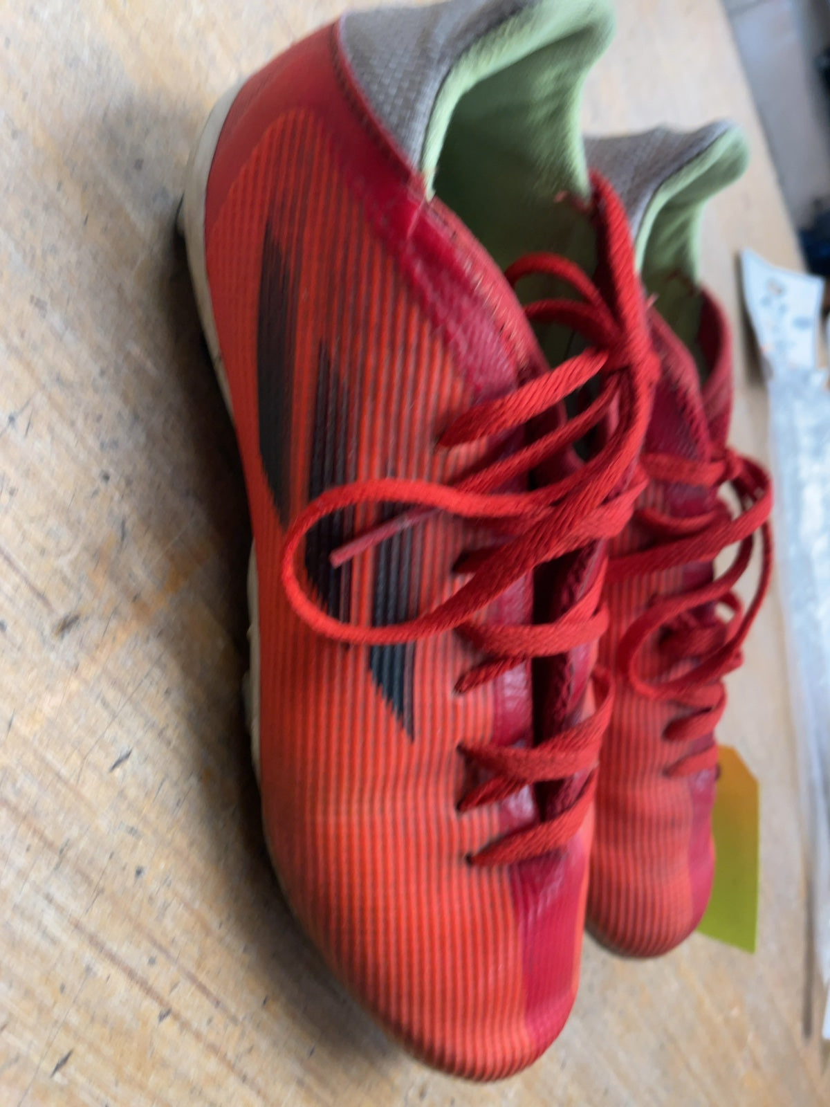 Adidas X Soccer Cleats Size 4.5 Red
